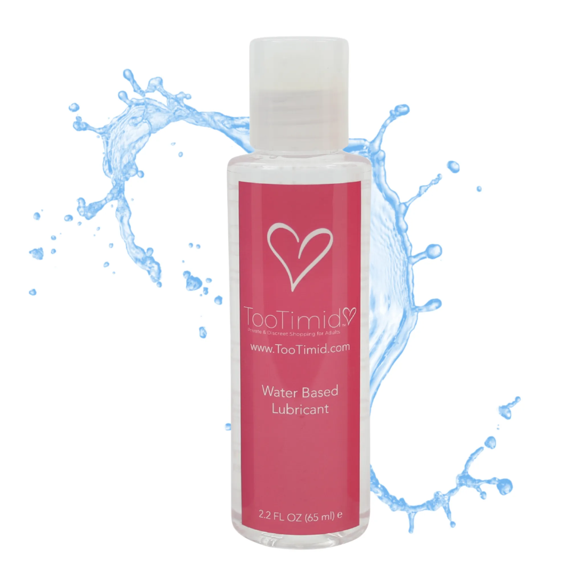 #1 Best-Selling Universal TooTimid Water-Based Sex & Masturbation Lube