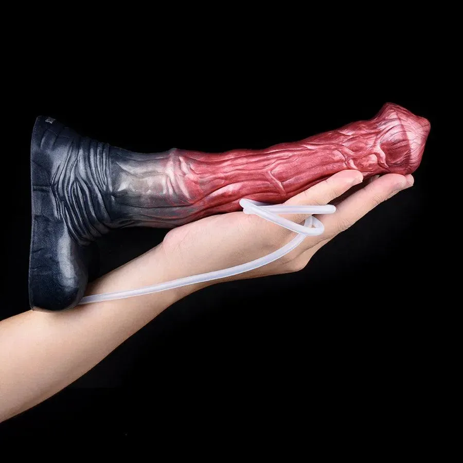 10 Inches Lifelike Ejaculating Horse Dildo