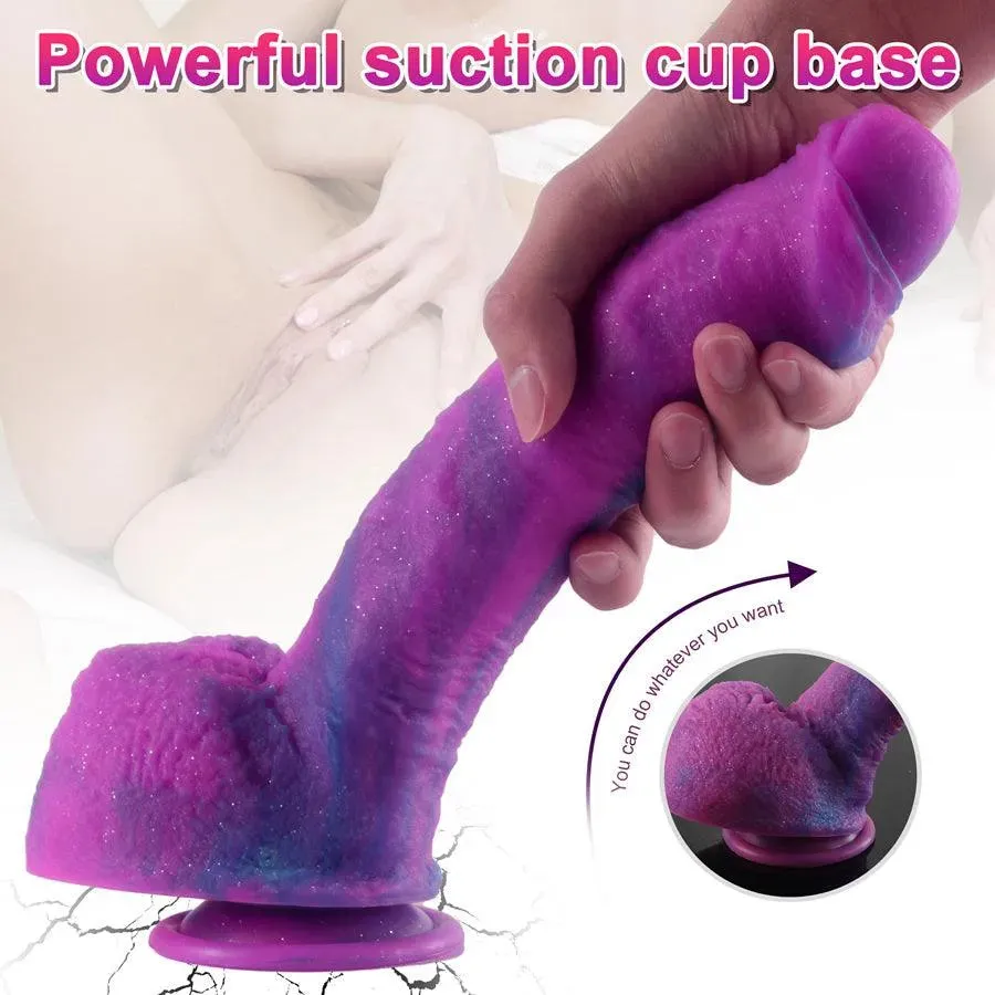 10 Inches Realistic Suction Cup Dildo for Women