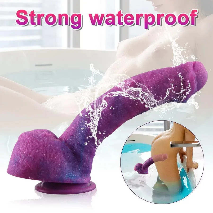 10 Inches Realistic Suction Cup Dildo for Women