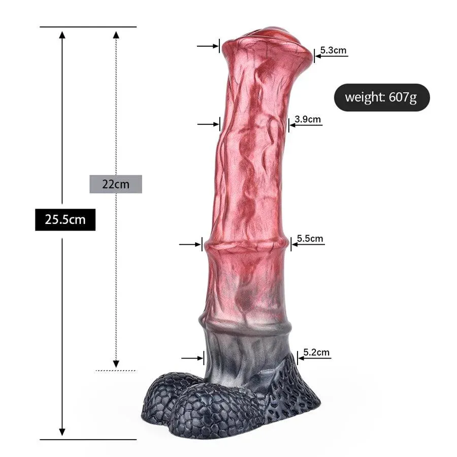 10 Inches Silicone Horse Cock Dildo for Women