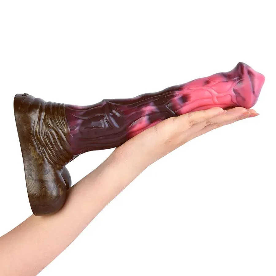 10 Inches Silicone Suction Cup Horse Cock Dildo