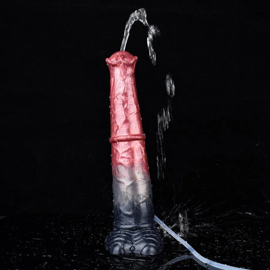 10 Inches Squirting Horse Cock Sex Toy