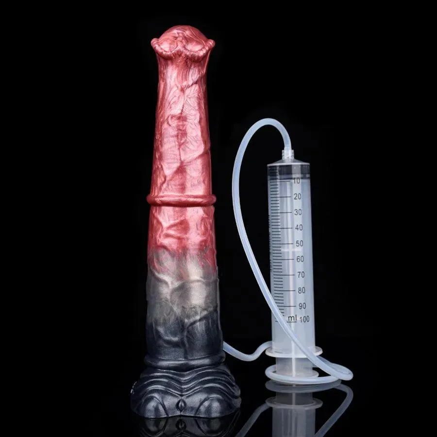10 Inches Squirting Horse Cock Sex Toy