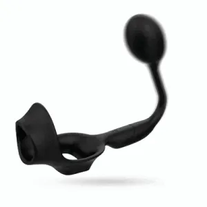 3 IN1 Cock Ring with 10 Frequency Anal Vibrator Wearable
