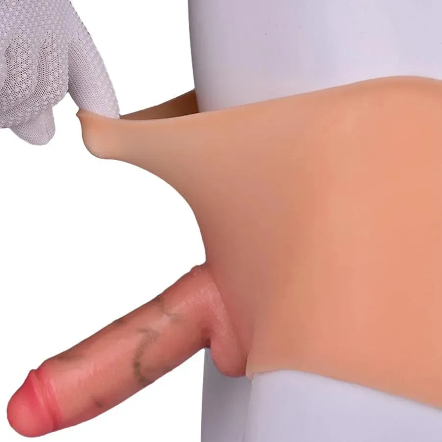 5 Inches Soft Silicone Strap On Dildo for lesbians