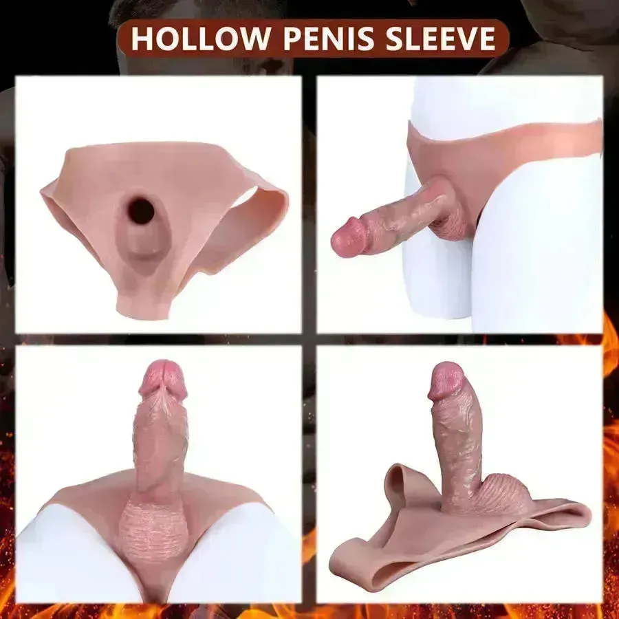 6 Inches Hollow Strap Dildo