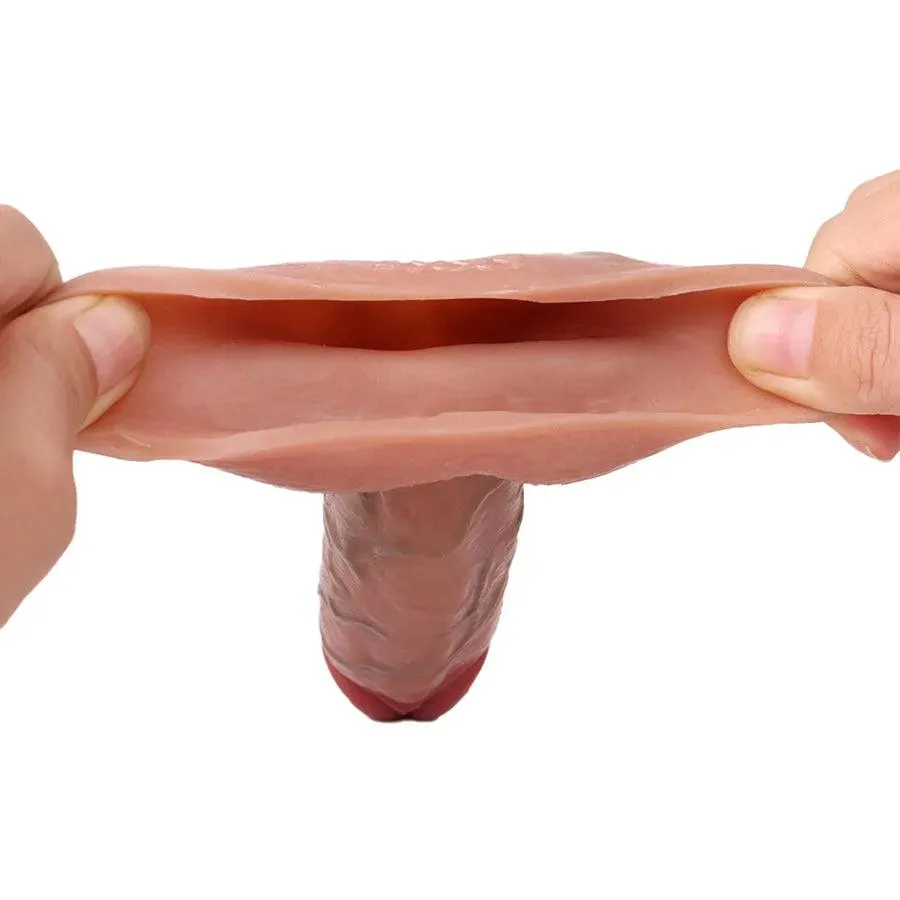 6 Inches Life Like Big Penis Sleeve