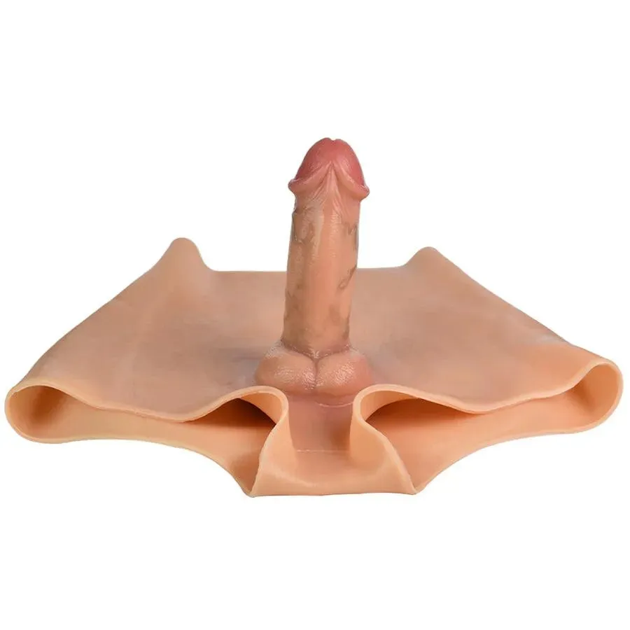6 Inches Realistic Wearable Strap On Dildo for Couples