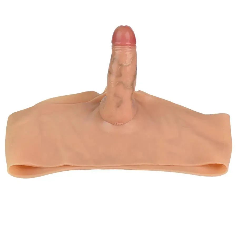 6.5 Inches Realistic Strap-On Dildo Lesbian Sex Toy