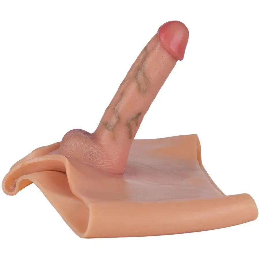 6.5 Inches Silicone Strapon Dildo Toy