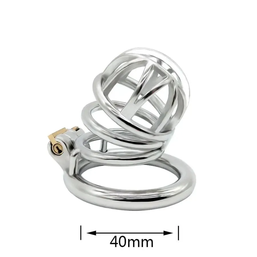 65mm Steel Male Penis Cage