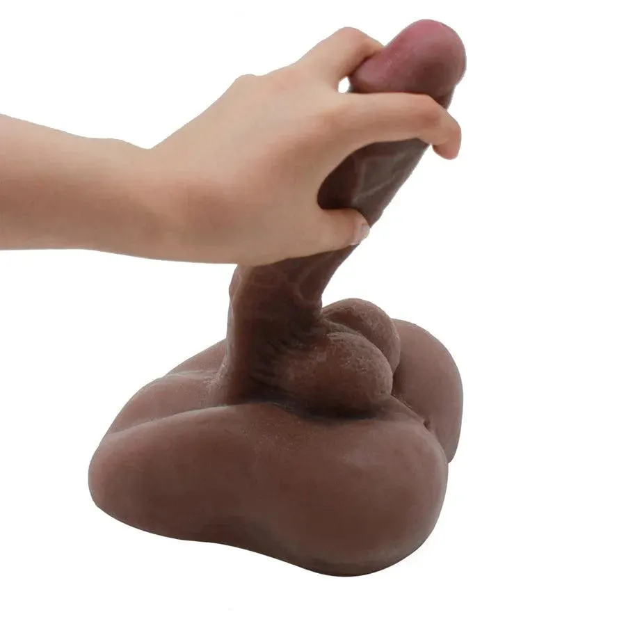 7 Inches Realistic Black Dildo