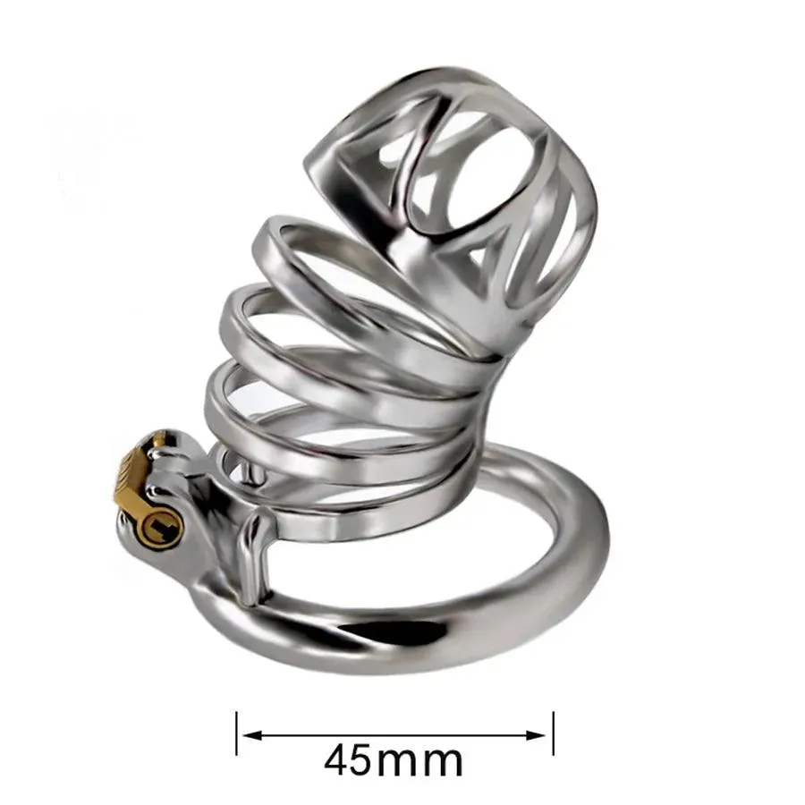 72mm Steel Male Penis Chastity Device