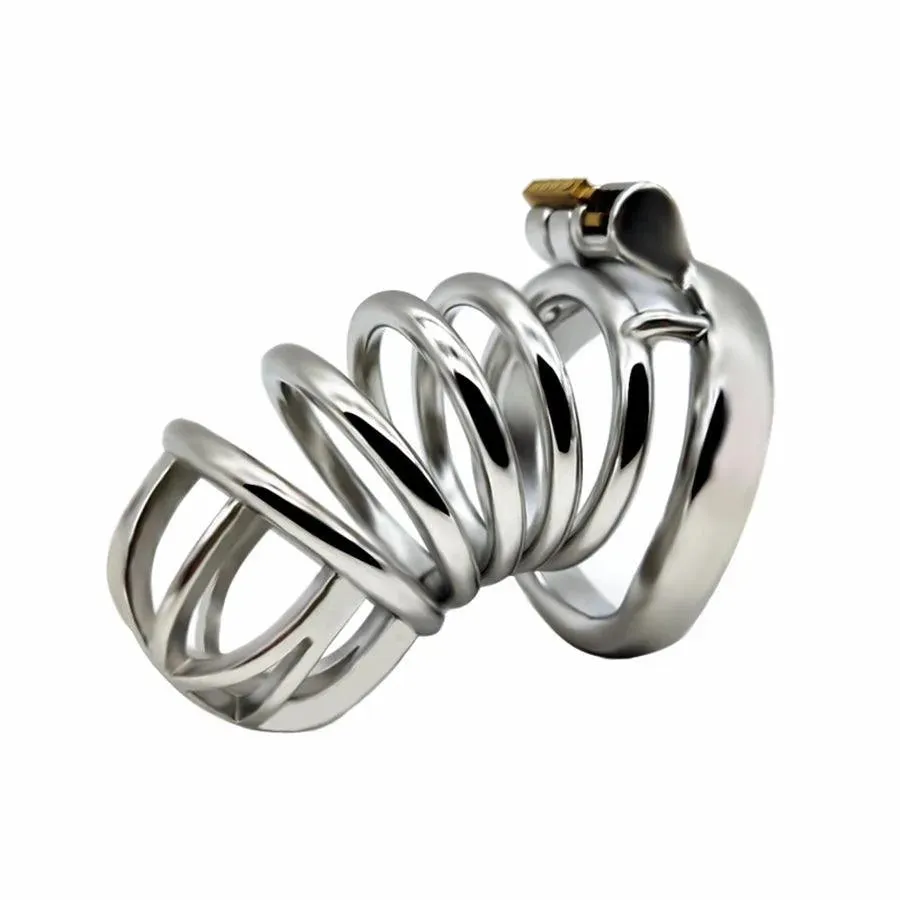 74mm Steel Dick Chastity Cage for Men