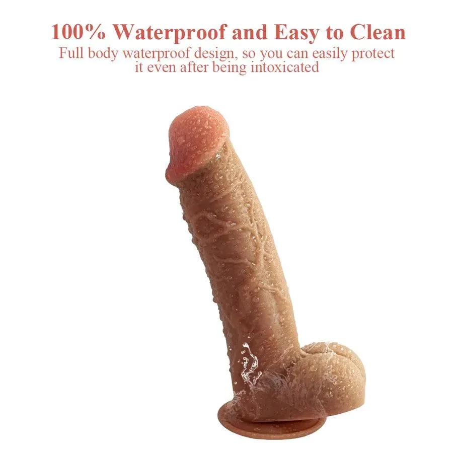 8 Inches Silicone Realistic Dildo for Women