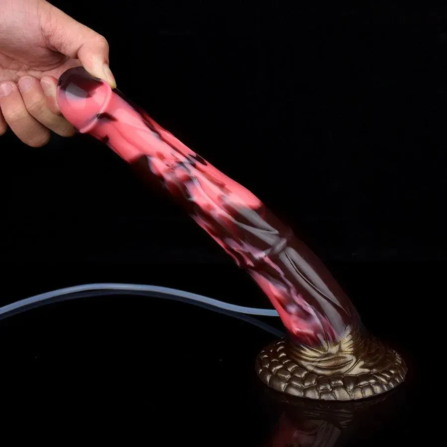 8 Inches Silicone Squirting Horse Cock Dildo