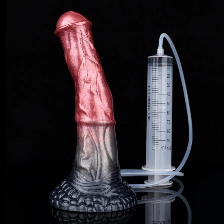8 Inches Squirting Horse Dick Dildo