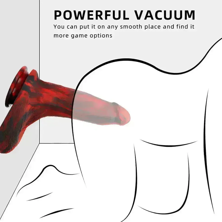 9 Inches Silicone King Cock Dildo