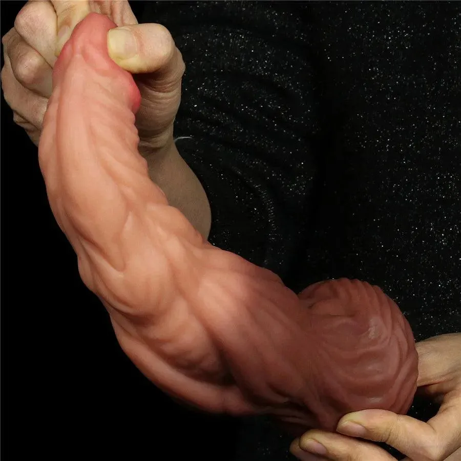 9.5 Inches Silicone Suction Cup Dragon Dildo
