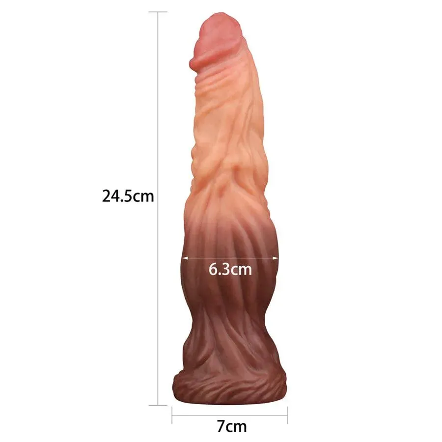 9.5 Inches Silicone Suction Cup Dragon Dildo