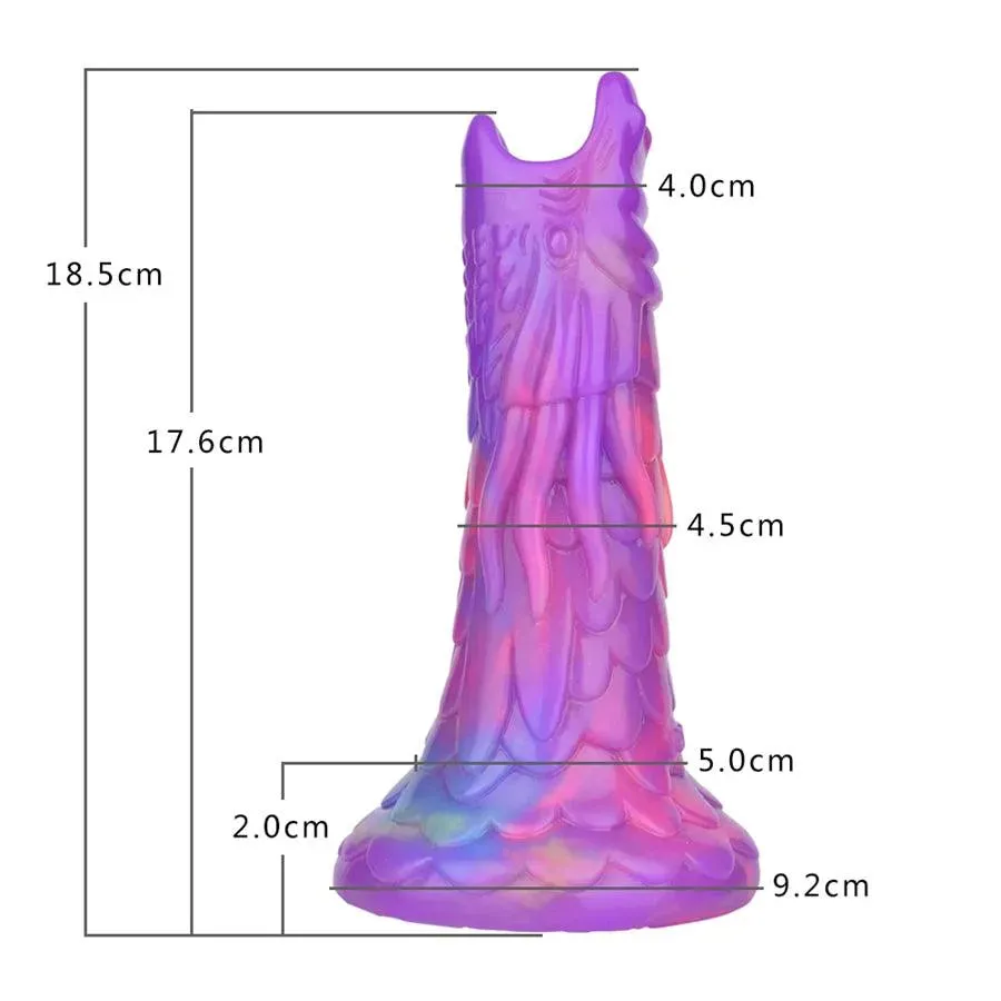 Airbag Silicone Oviposition Dragon Dildo