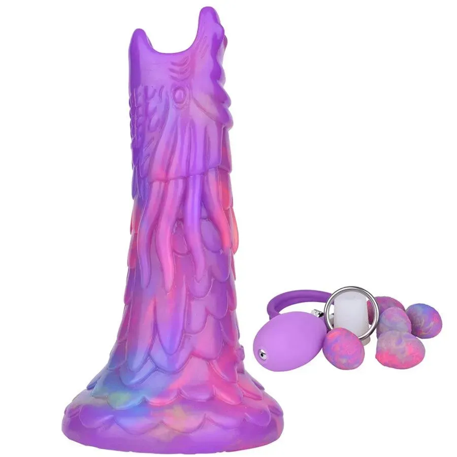 Airbag Silicone Oviposition Dragon Dildo