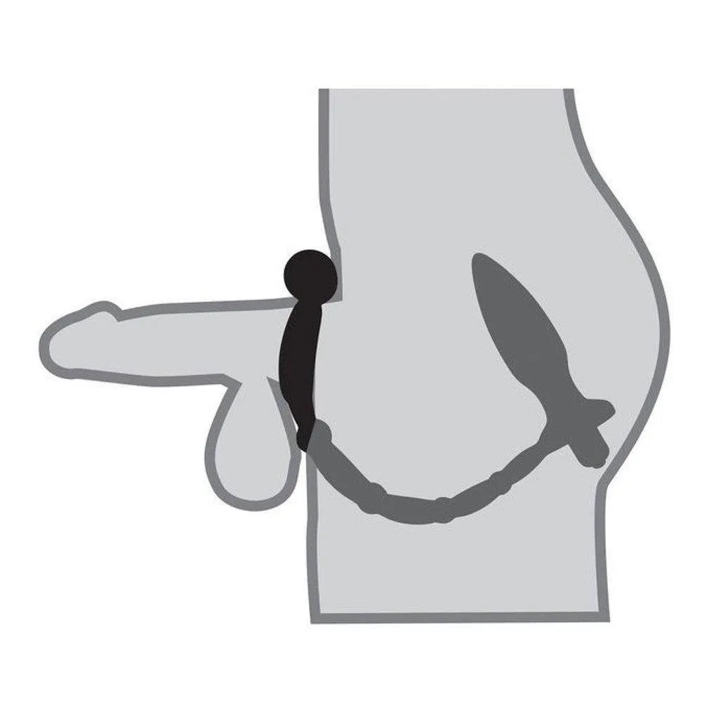 Anal Fantasy Butt Plug with Cock Ring