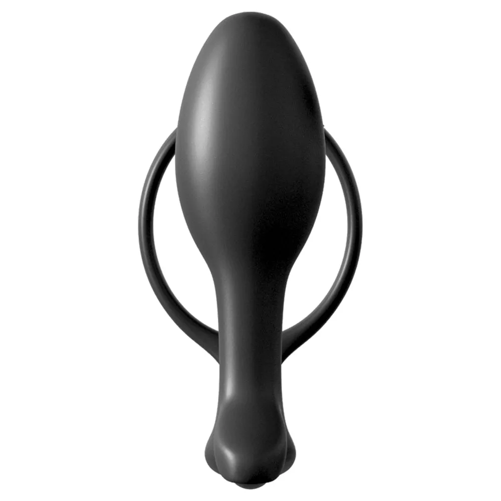 Anal Fantasy Collection Ass-Gasm Cock Ring Butt Plug - Beginners