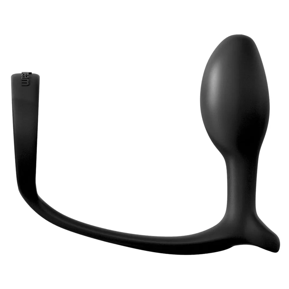 Anal Fantasy Collection Ass-Gasm Cock Ring Butt Plug - Beginners