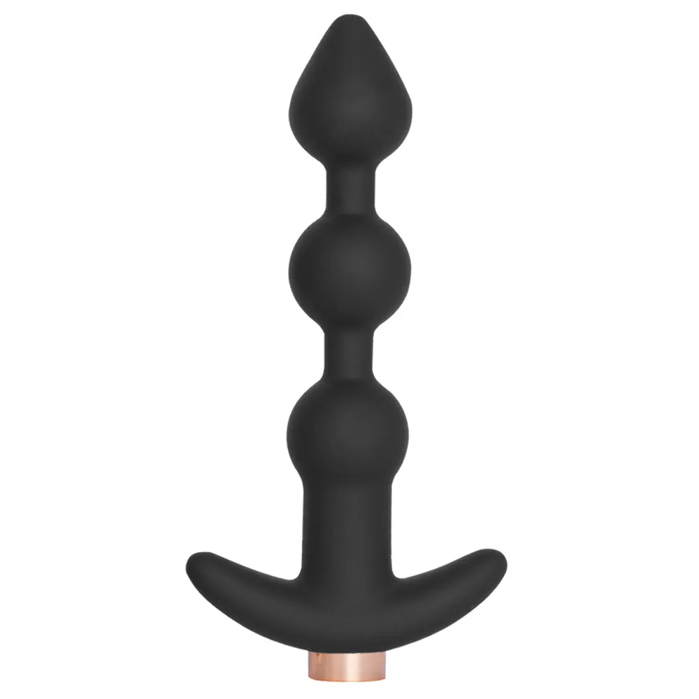Aphrodisia Premium Rechargeable Vibrating Silicone Anal Beads