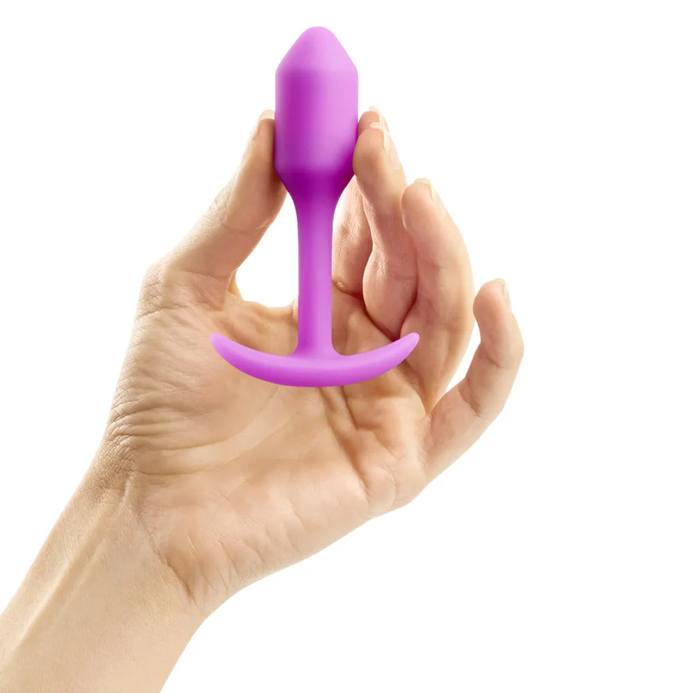 B-Vibe Weighted Snug Plug 1