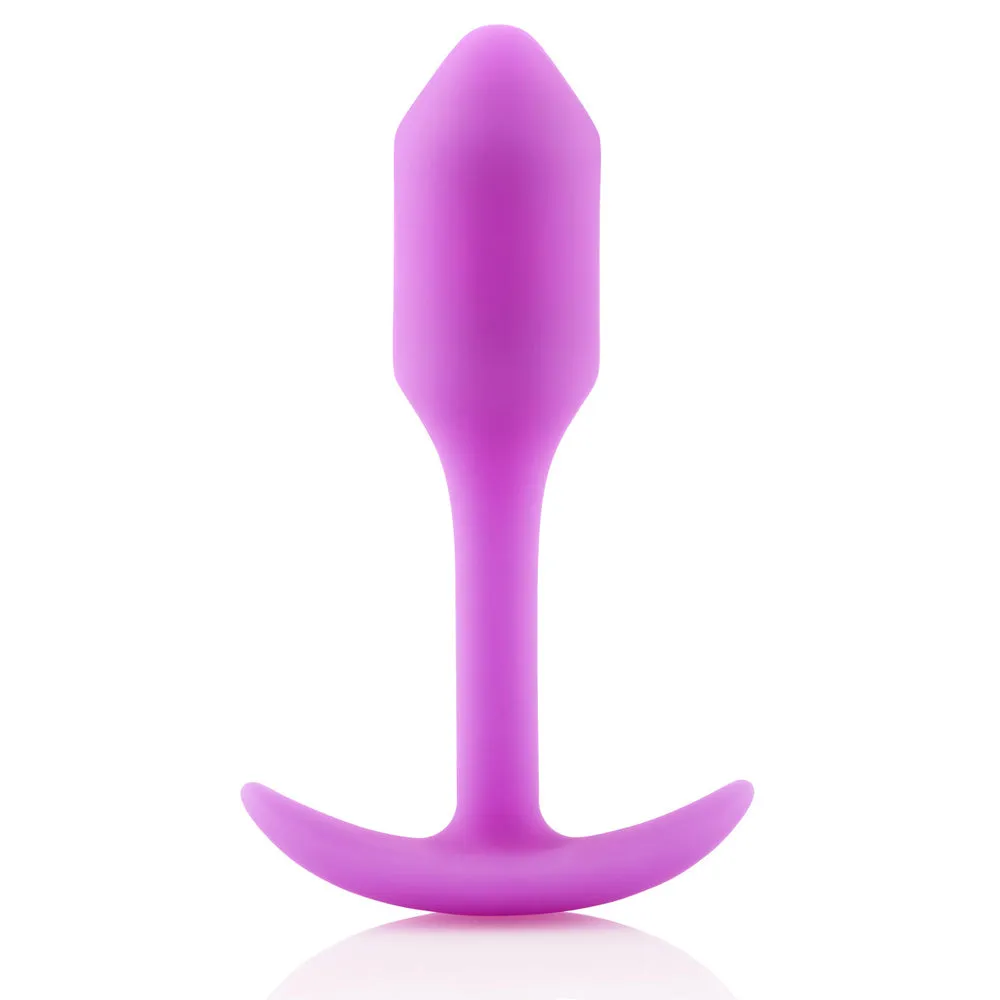 B-Vibe Weighted Snug Plug 1