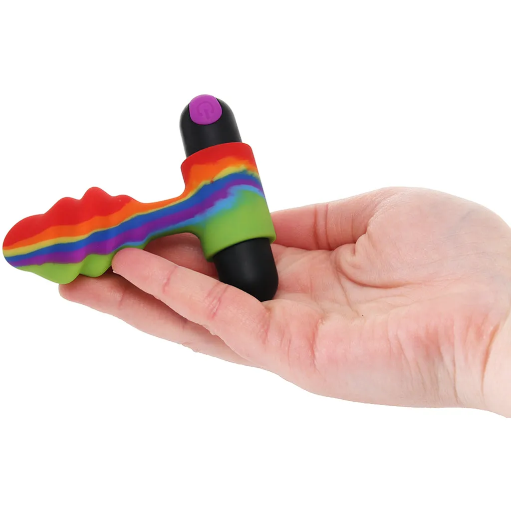 Bang! Vibrating Rainbow Butt Plug with Remote