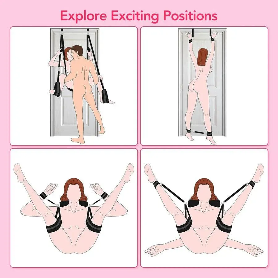 BDSM Game DIY Door Sex Swing