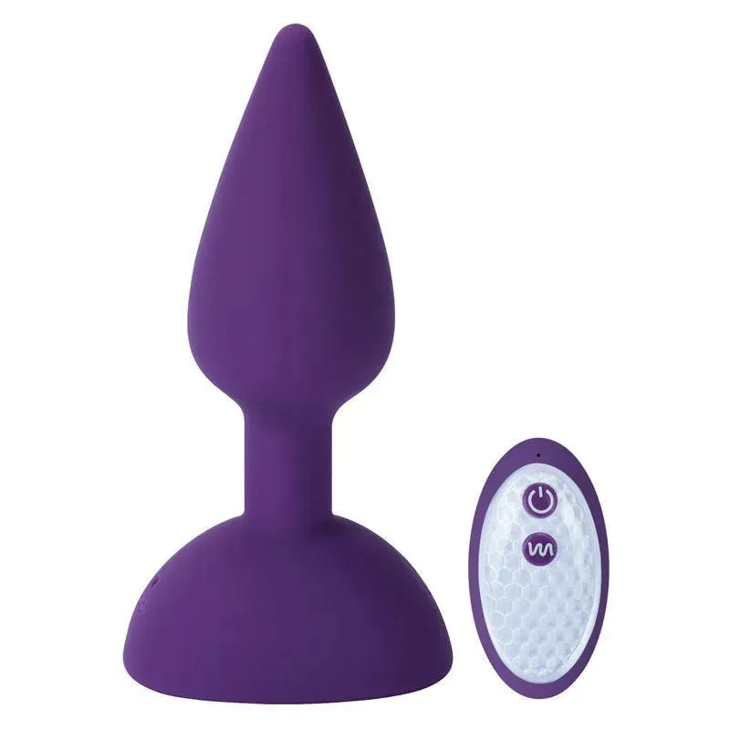 Bead Massage Vibrating Butt Plug With Remote