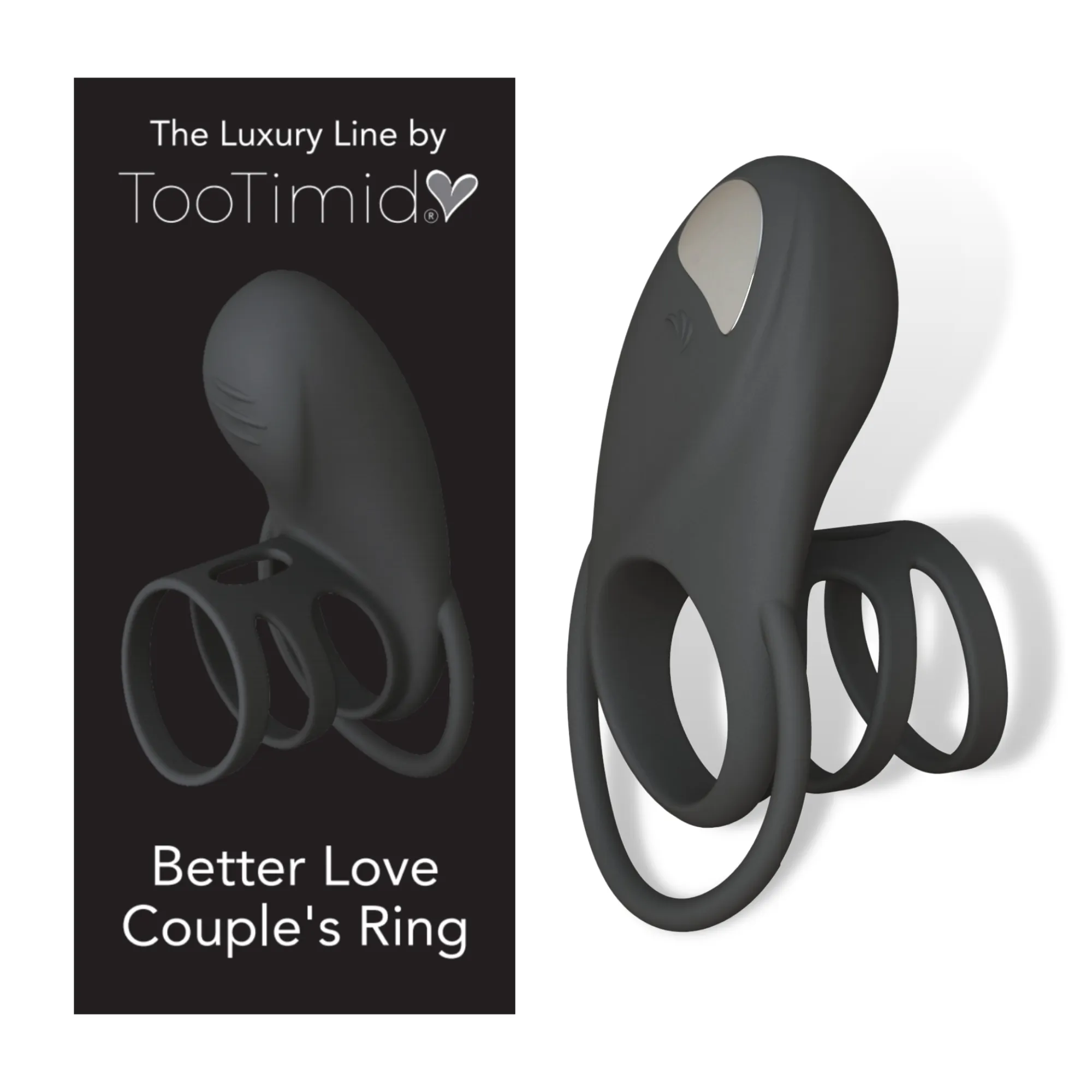 Better Love Couple's Vibrating Silicone Cock Ring