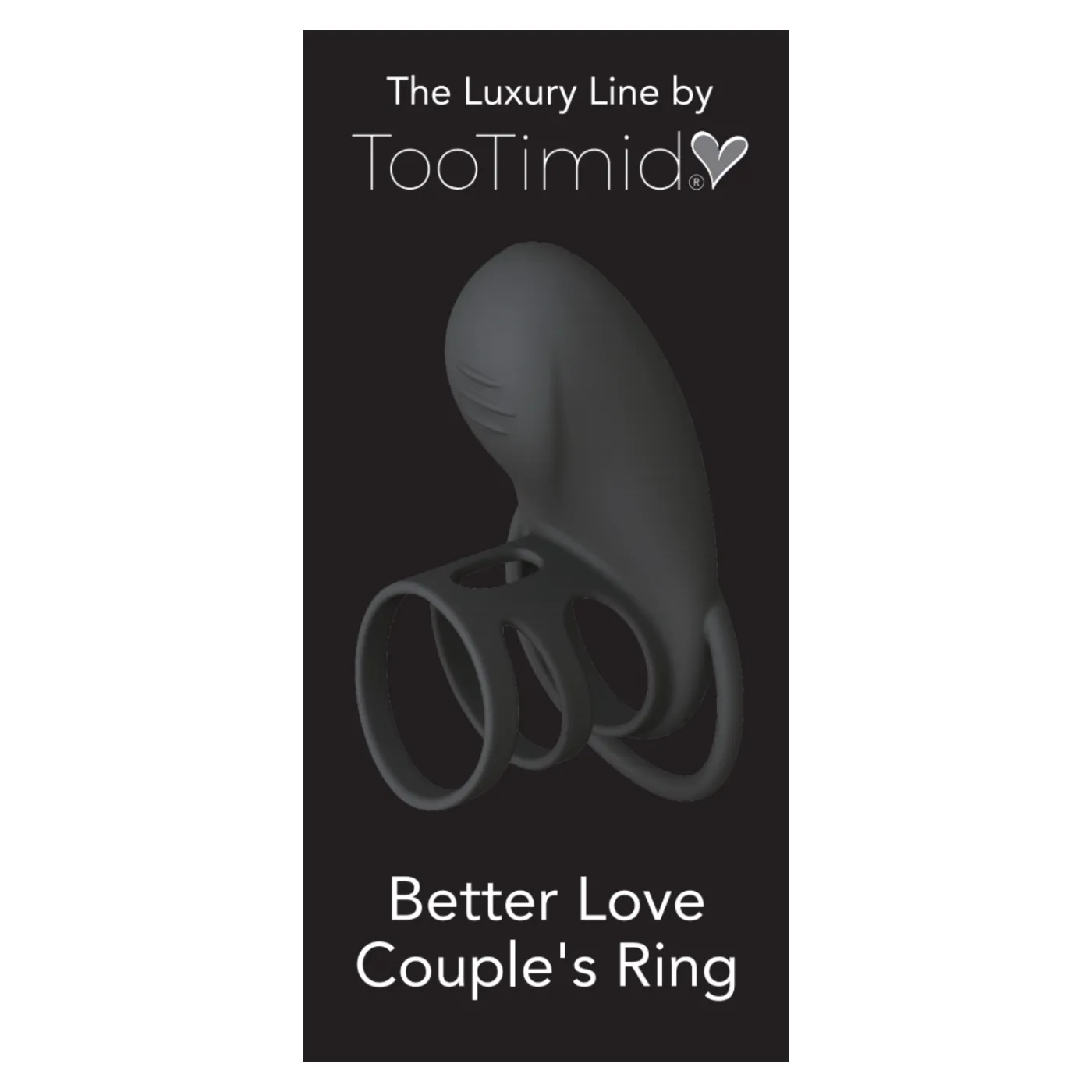 Better Love Couple's Vibrating Silicone Cock Ring