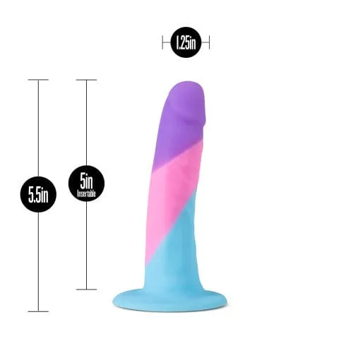Blush Novelties - Avant D15 Vision of Love Silicone Realistic Dildo 5.5" (Multi Colour)