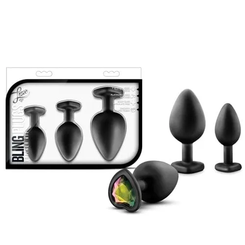 Blush Novelties - Luxe Bling Anal Plugs Training Kit