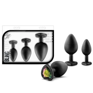 Blush Novelties - Luxe Bling Anal Plugs Training Kit