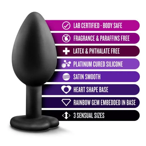 Blush Novelties - Luxe Bling Anal Plugs Training Kit