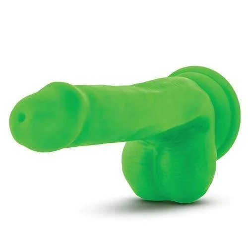Blush Novelties - Neo Dual Density Realistic Cock with Balls 6" (Green)