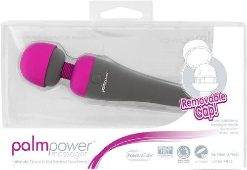 BMS Factory PALMPOWER Vibrating Body Wand Massager (mains powered)