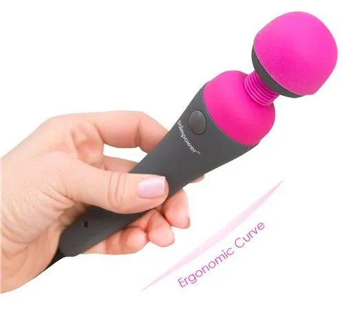 BMS Factory PALMPOWER Vibrating Body Wand Massager (mains powered)