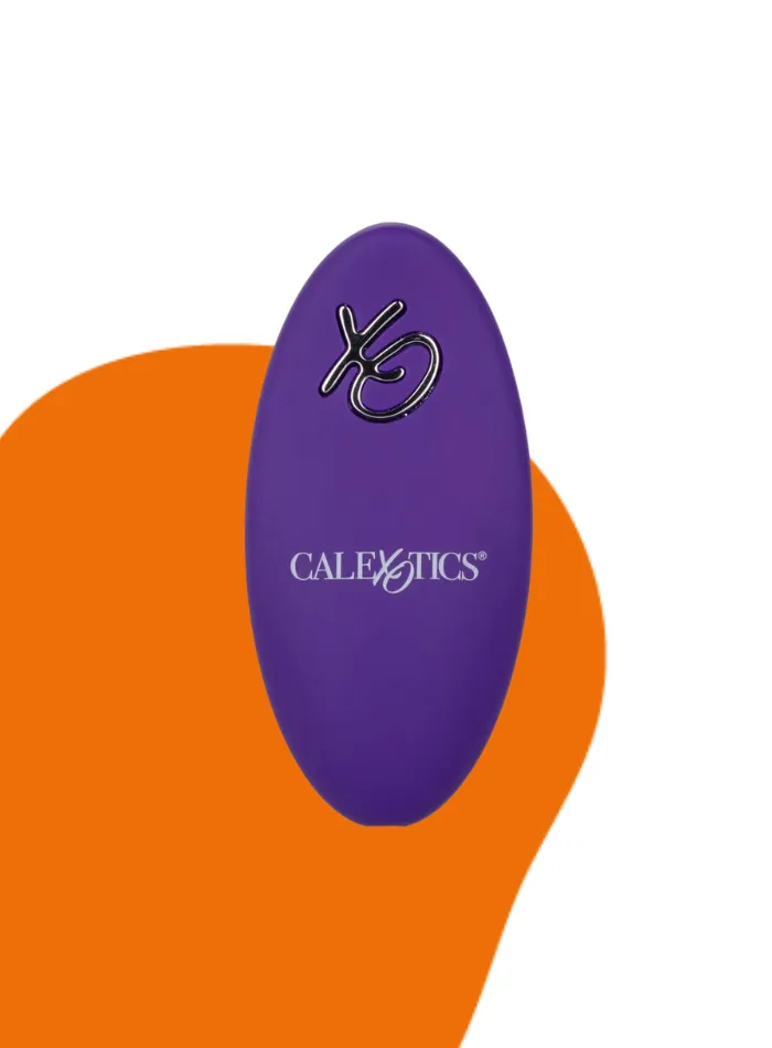 CaleXOtics Lock-N-Play REMOTE SUCTION PANTY TEASER Purple