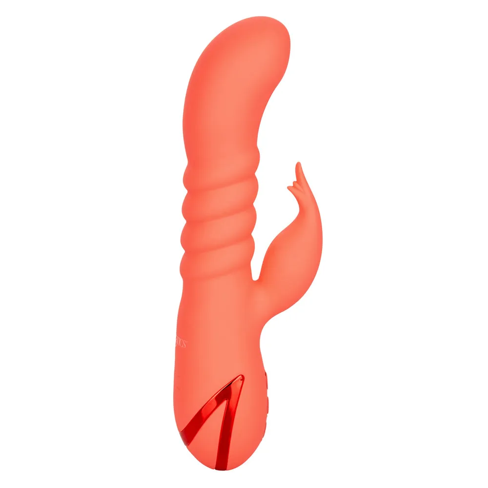 California Dreaming Orange County Cutie Thrusting Rabbit Vibrator