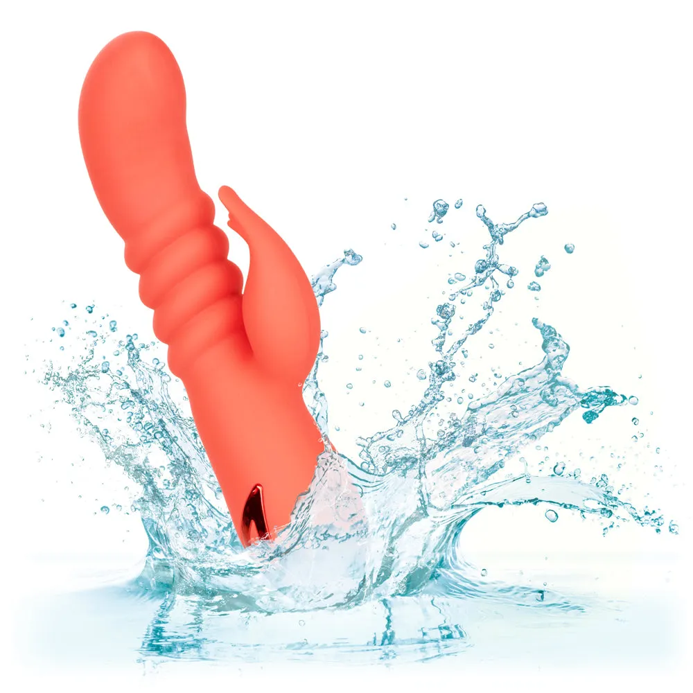 California Dreaming Orange County Cutie Thrusting Rabbit Vibrator
