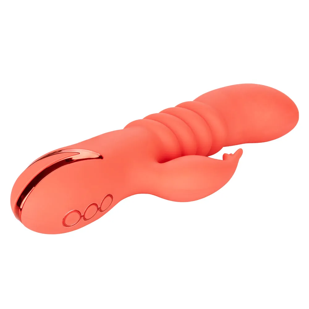 California Dreaming Orange County Cutie Thrusting Rabbit Vibrator