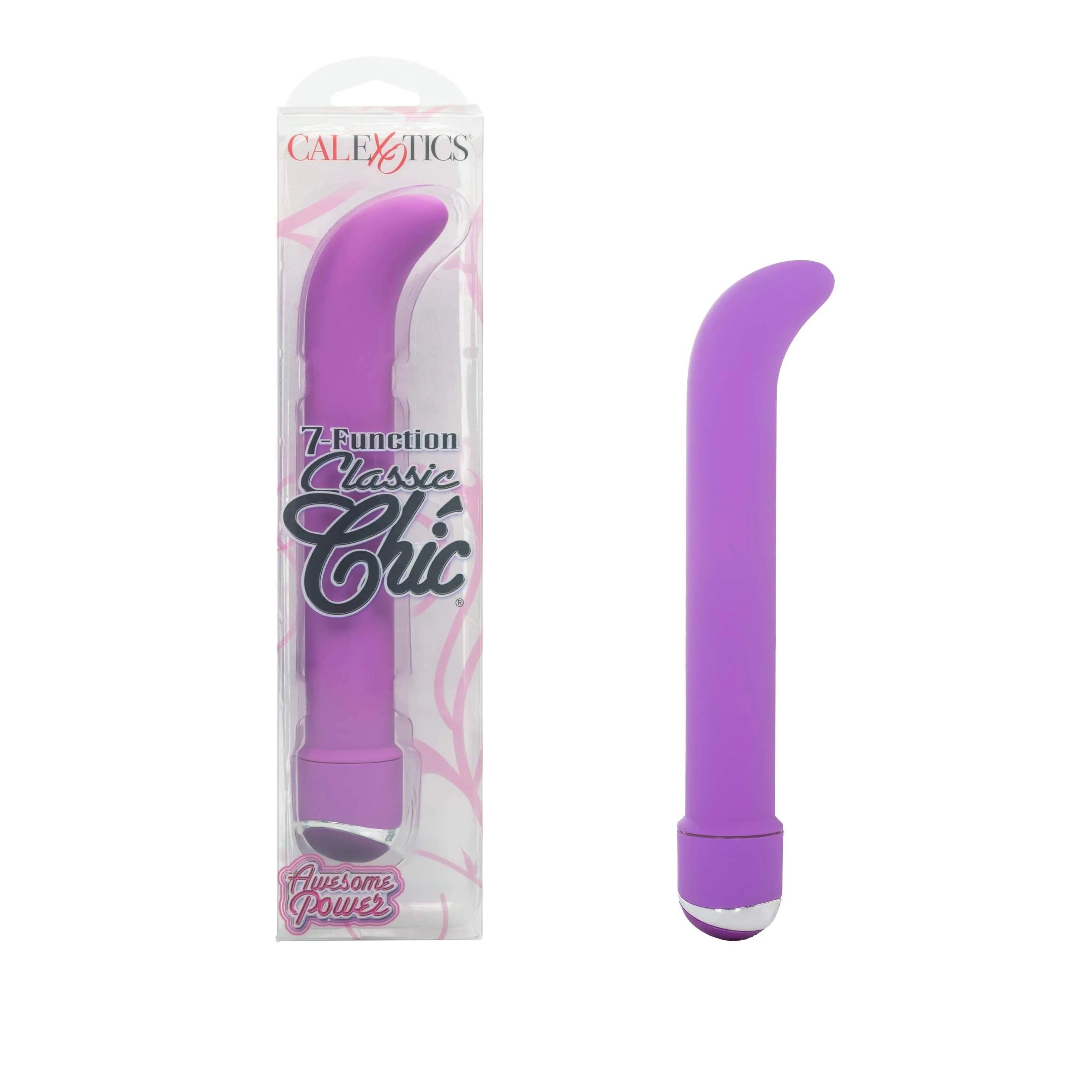 California Exotics - 7 Function Classic Chic Standard G Spot Vibrator (Purple)
